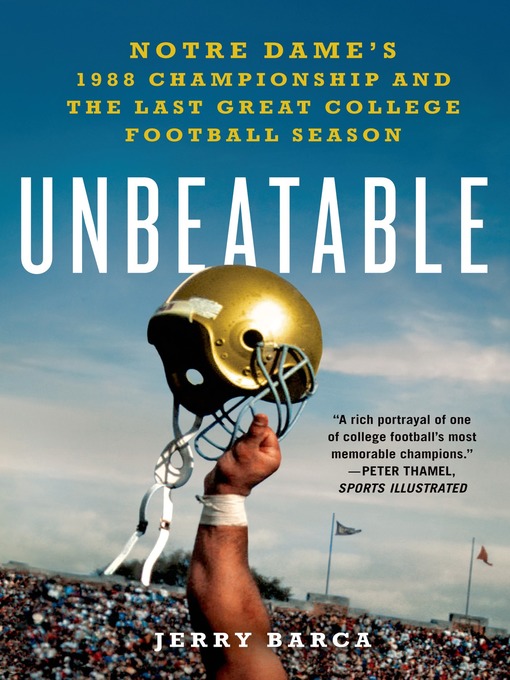 Title details for Unbeatable by Jerry Barca - Available